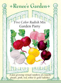 Five Color Radish Mix - Garden Party