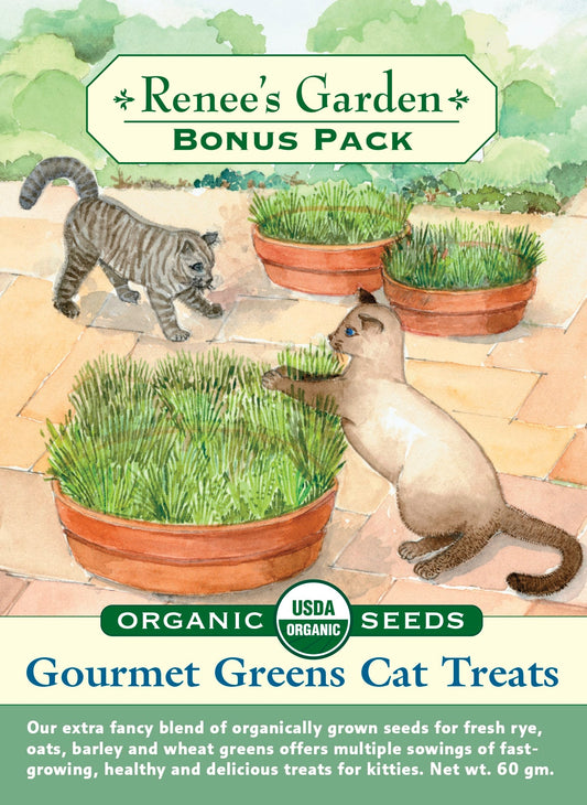 Bonus Pack - Gourmet Greens Cat Treats Organic
