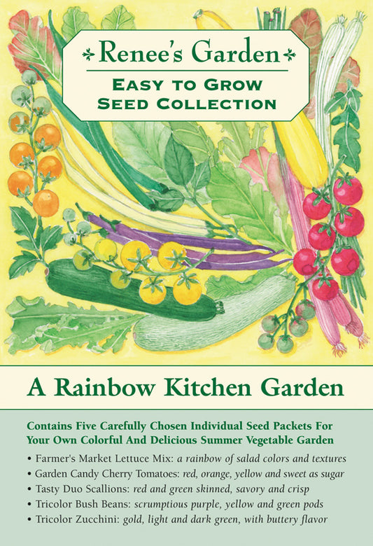 Easy To Grow - The Rainbow Kitchen Vegetable Garden