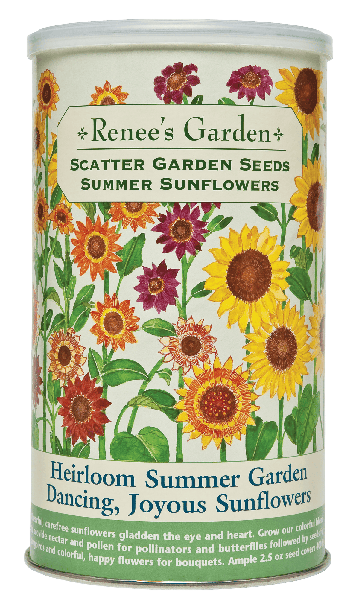 Scatter Gardens - Heirloom Summer Garden Dancing, Joyous Sunflowers