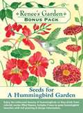 Bonus Pack - Seeds for a Hummingbird Garden