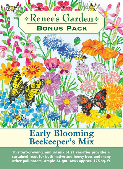 Bonus Pack - Early Blooming Beekeeper's Mix