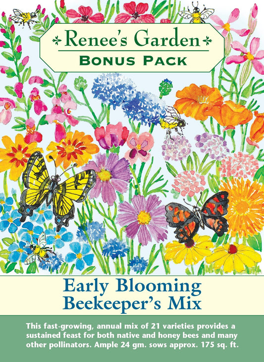 Bonus Pack - Early Blooming Beekeeper's Mix