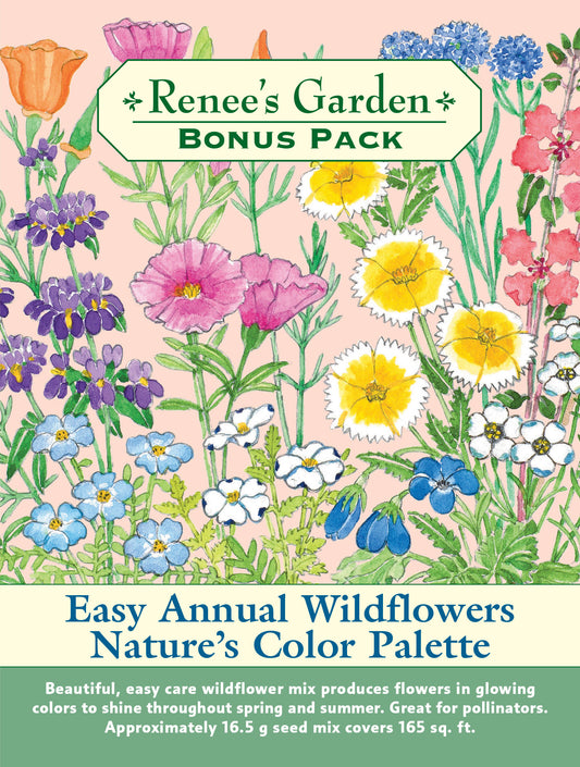 Bonus Pack - Easy Annual Wildflowers Nature’s Color Palette