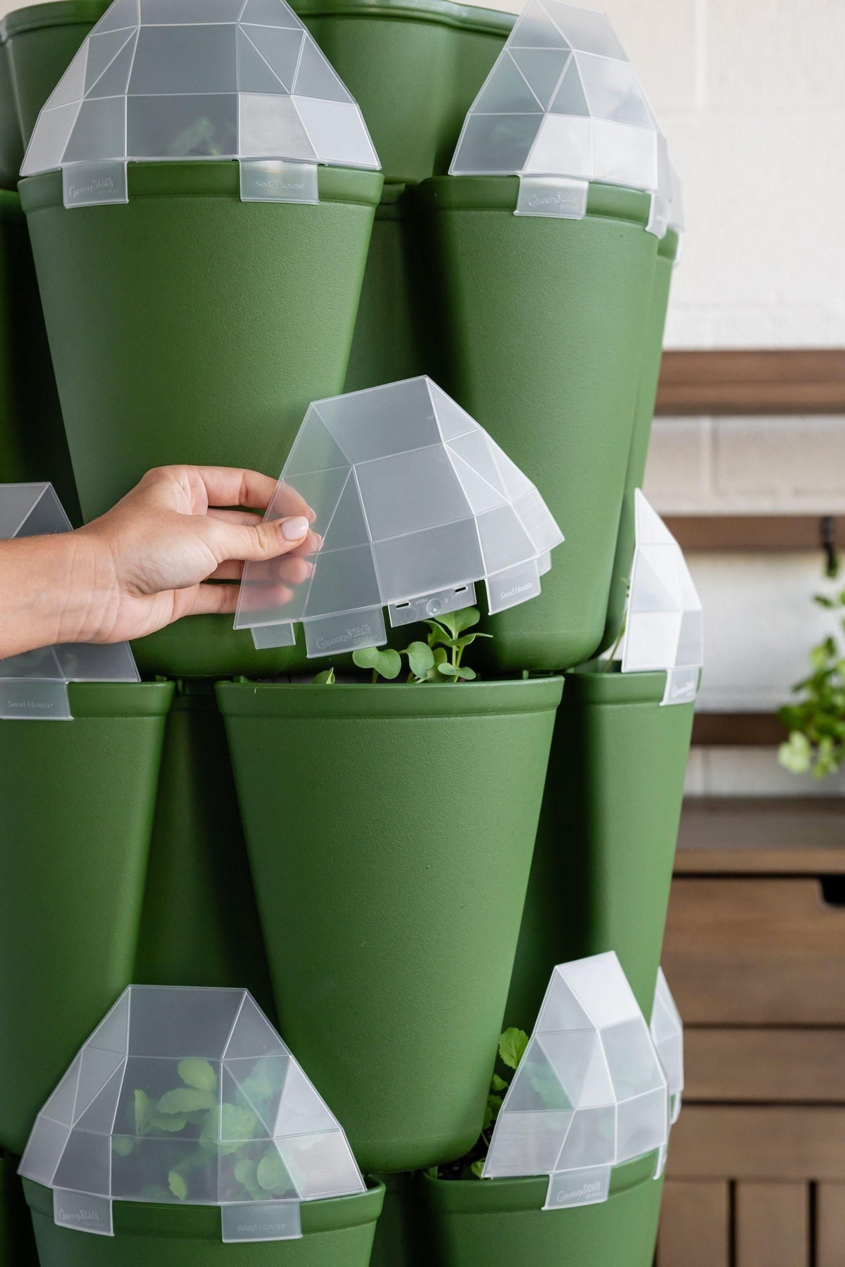 GreenStalk Garden Seed Houses