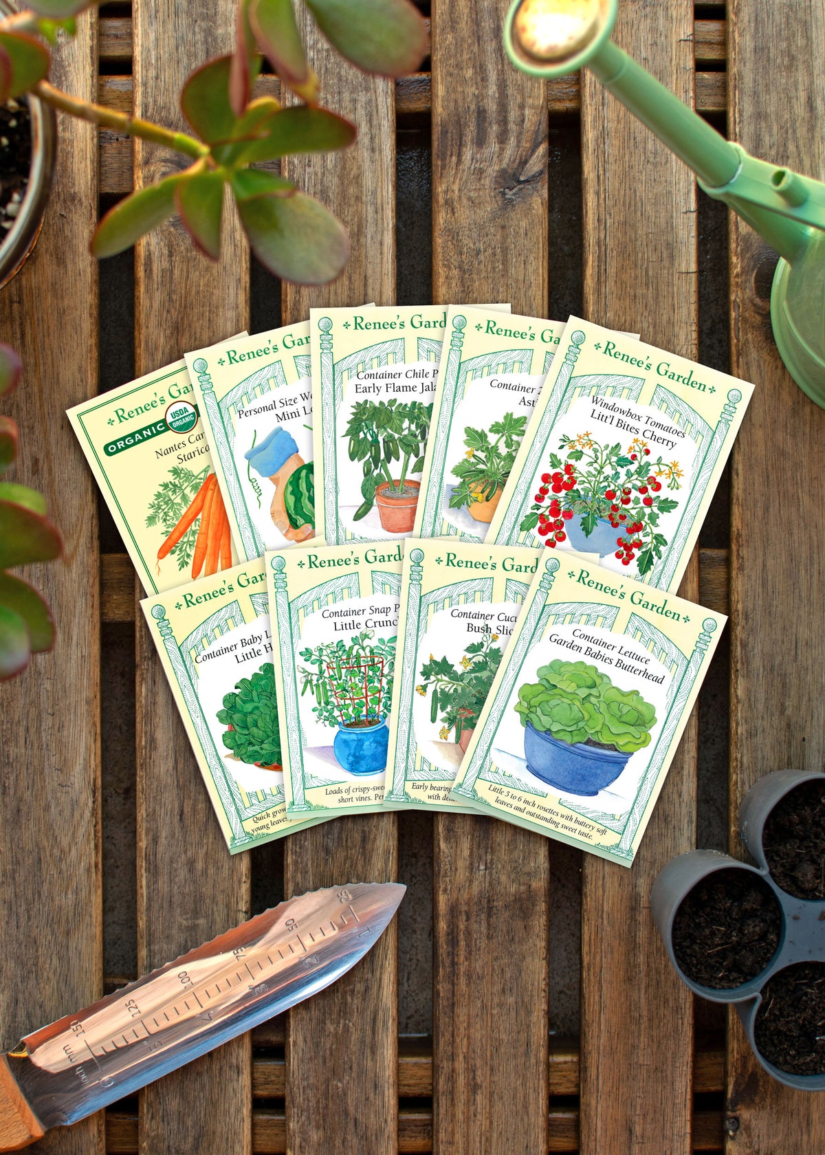 Hand-Picked Seed Bundle - Container Veggies
