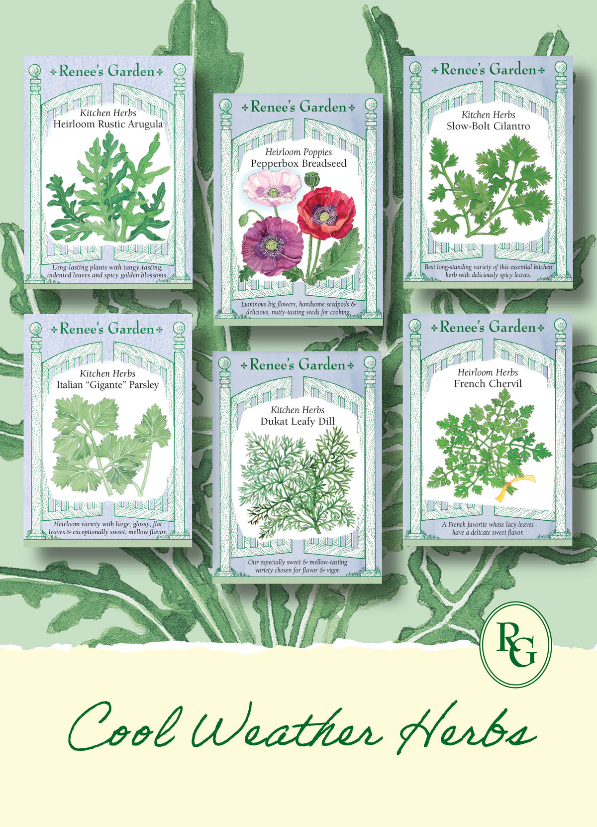 Hand-Picked Seed Bundle - Cool Weather Herbs