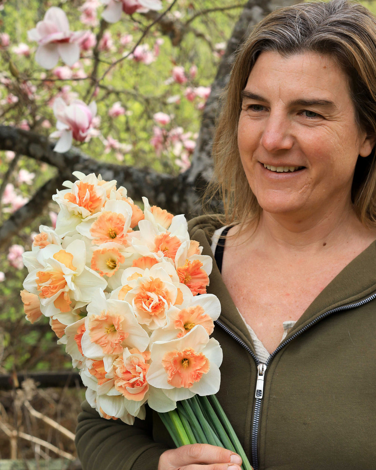 Daffodil Bulbs - Pink Lemonade Mix