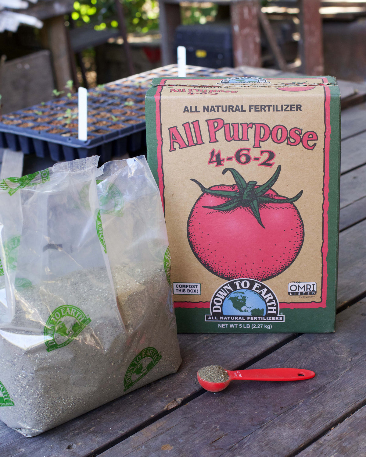 Down to Earth All Purpose 4-6-2 Organic Fertilizer