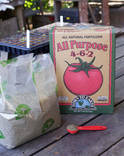 Down to Earth All Purpose 4-6-2 Organic Fertilizer