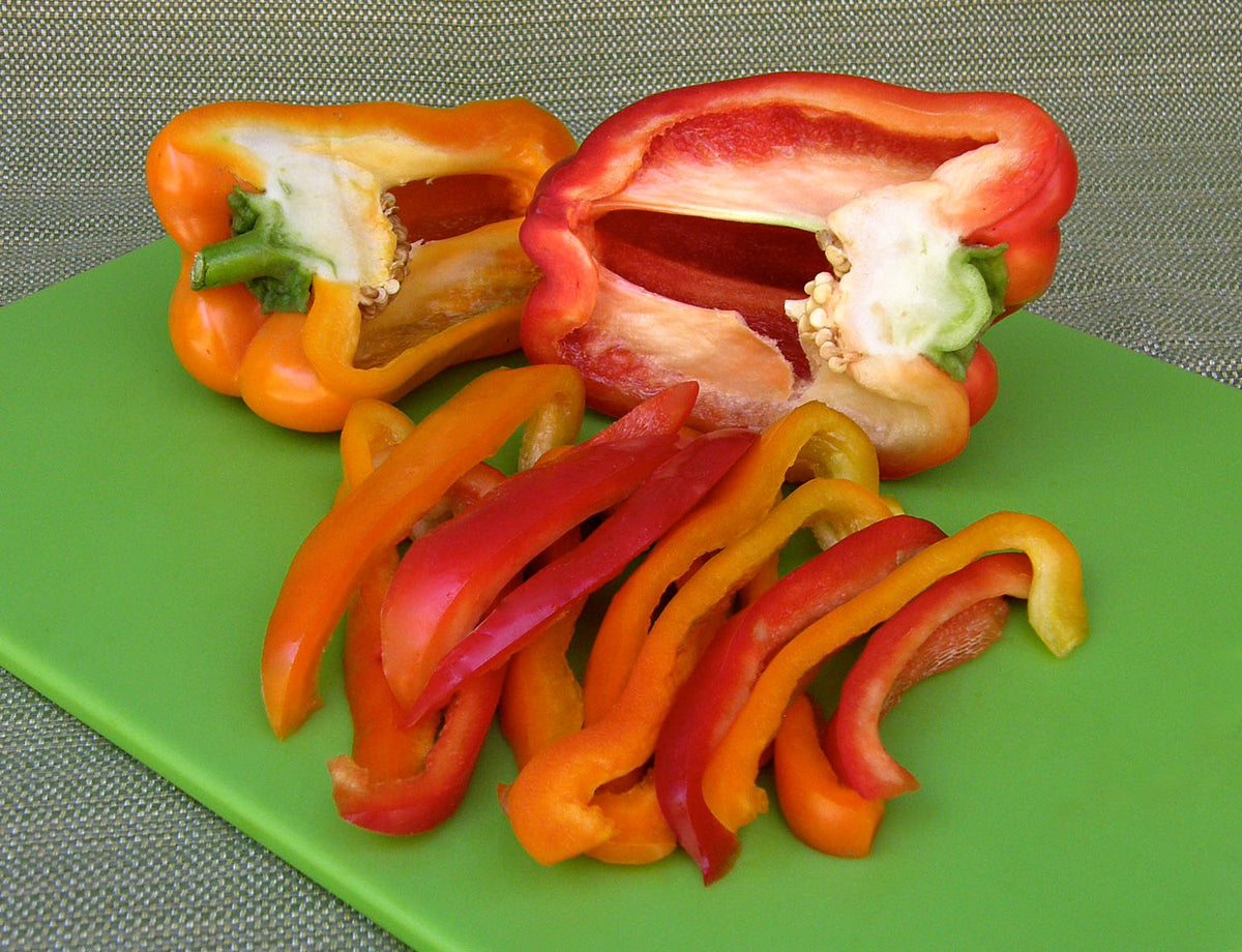 Sweet Bell Peppers - Orange Sun & Jupiter Organic
