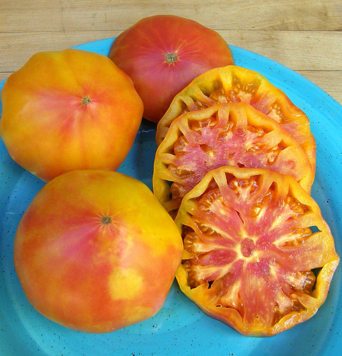 Heirloom Bicolor Tomato - Marvel Stripe Organic