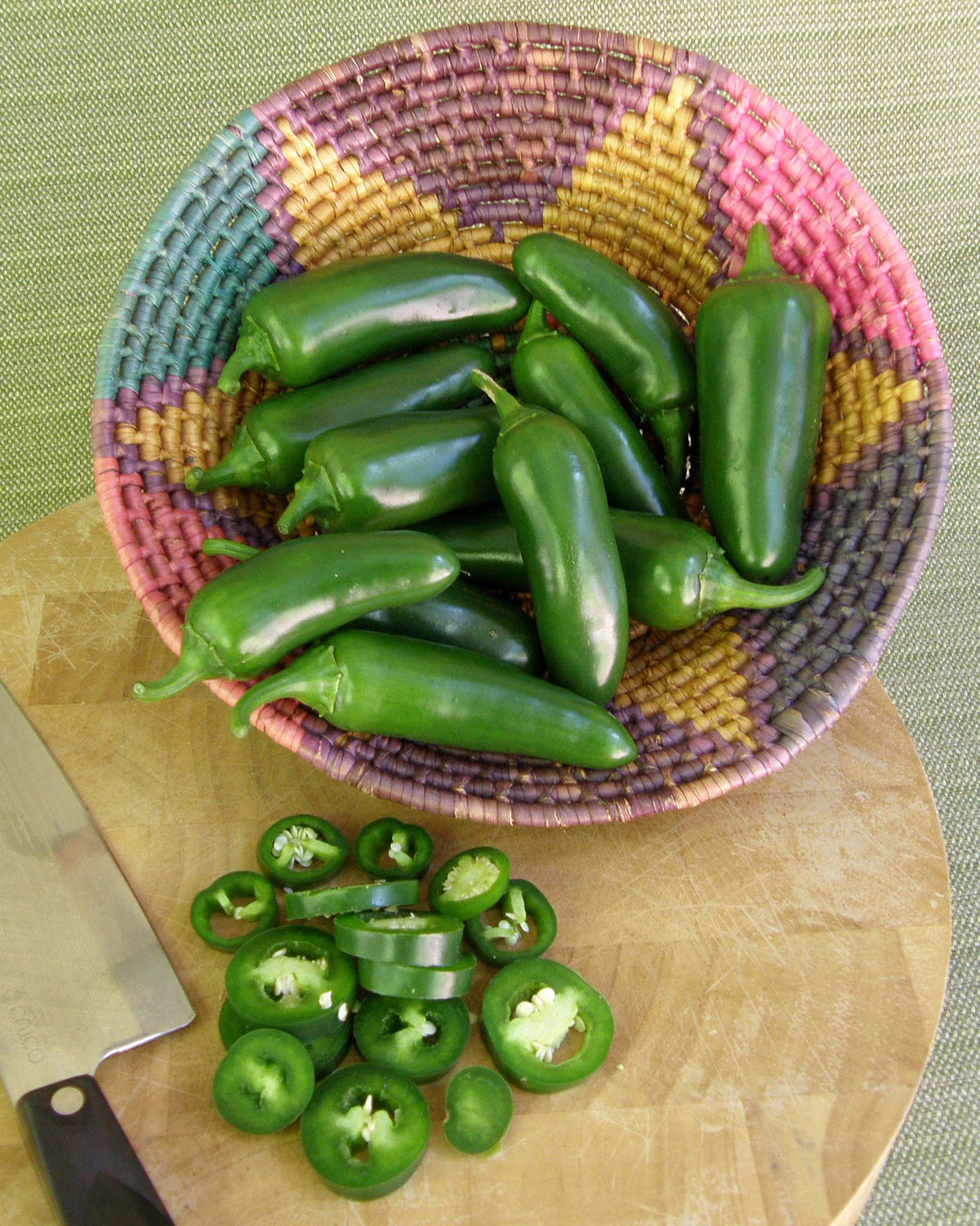 Container Chile Peppers - Early Flame Jalapeños
