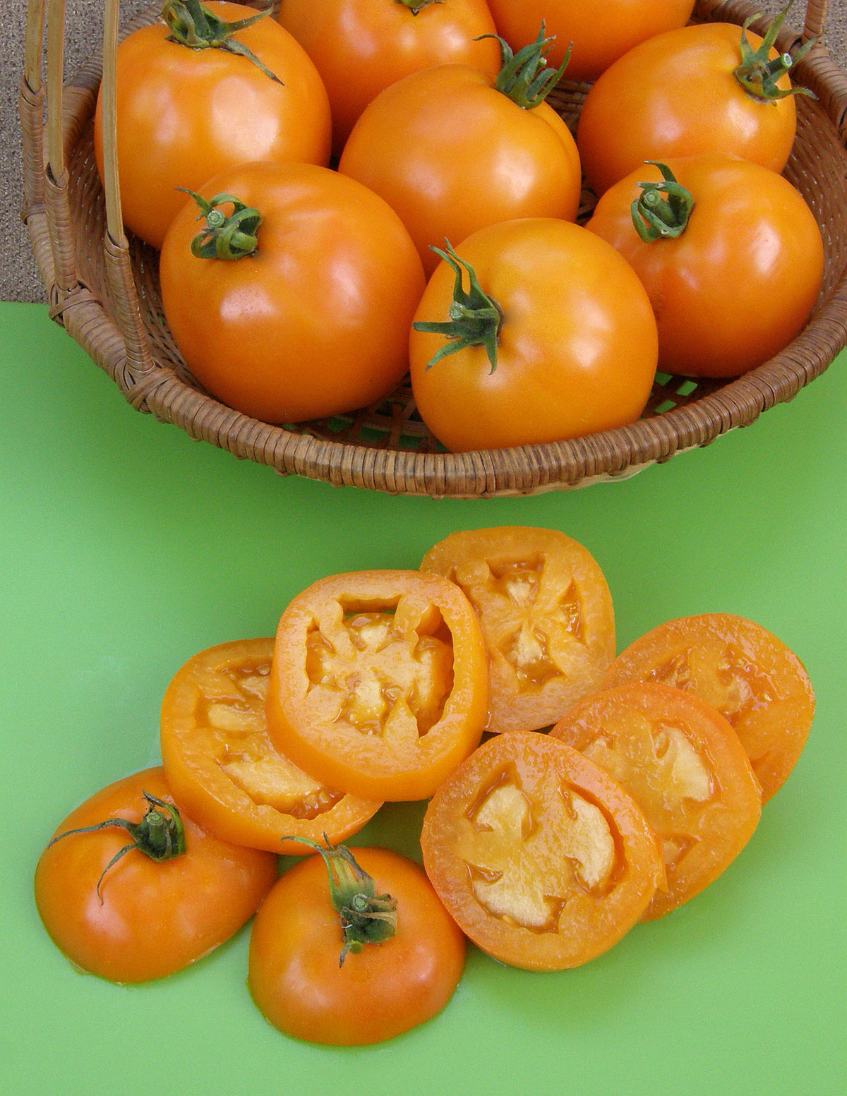 Japanese Slicing Tomato - Mandarin Cross