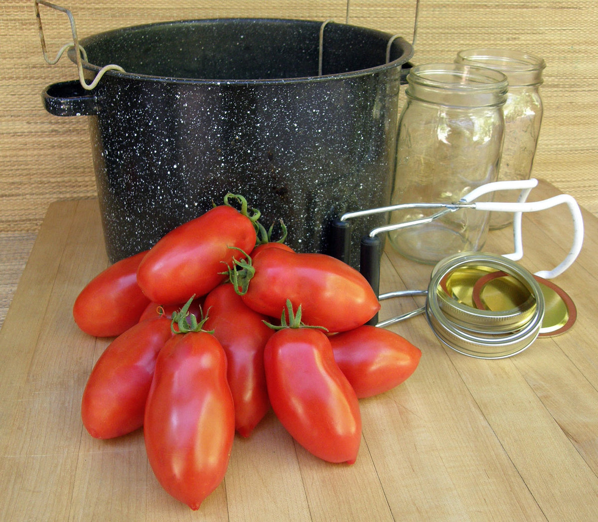 Heirloom Sauce Tomato - Italian San Marzano Organic