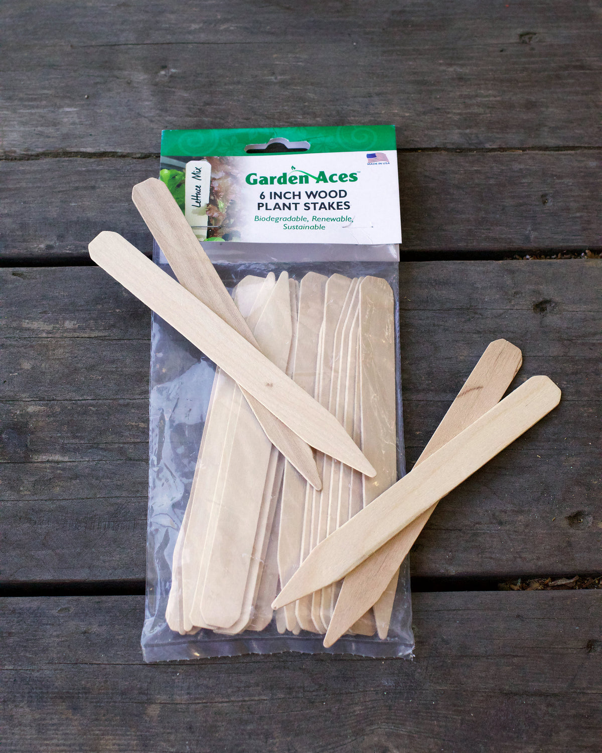 Natural Wooden Plant Stakes